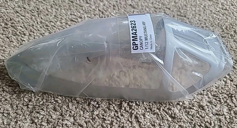 NEW. GREAT PLANES GPMA2623. Canopy. 1/12 Mustang ARF. - Image 3 of 4