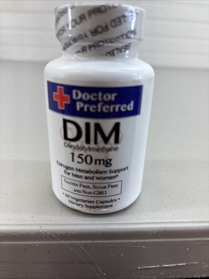 Doctor Preferred DIM Diindolylmethane 150mg 60 Capsules Dietary Supplement