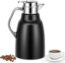 1.8L Thermal Coffee Carafe Stainless Steel  Double  Wall Vacuum Insulated Jug