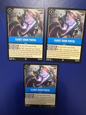 Closet Door Portal Super Rare Set X3 Attack Vine Disney Lorcana 170/207