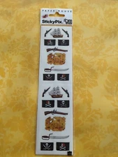 Pirates Stickers Paper House Productions Made In USA NIB Sealed