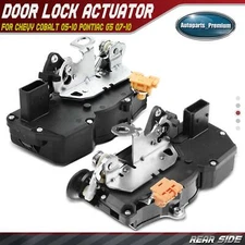 2x Door Lock Actuator for Chevy Cobalt 2005-2010 Pontiac G5 07-10 Rear LH & RH