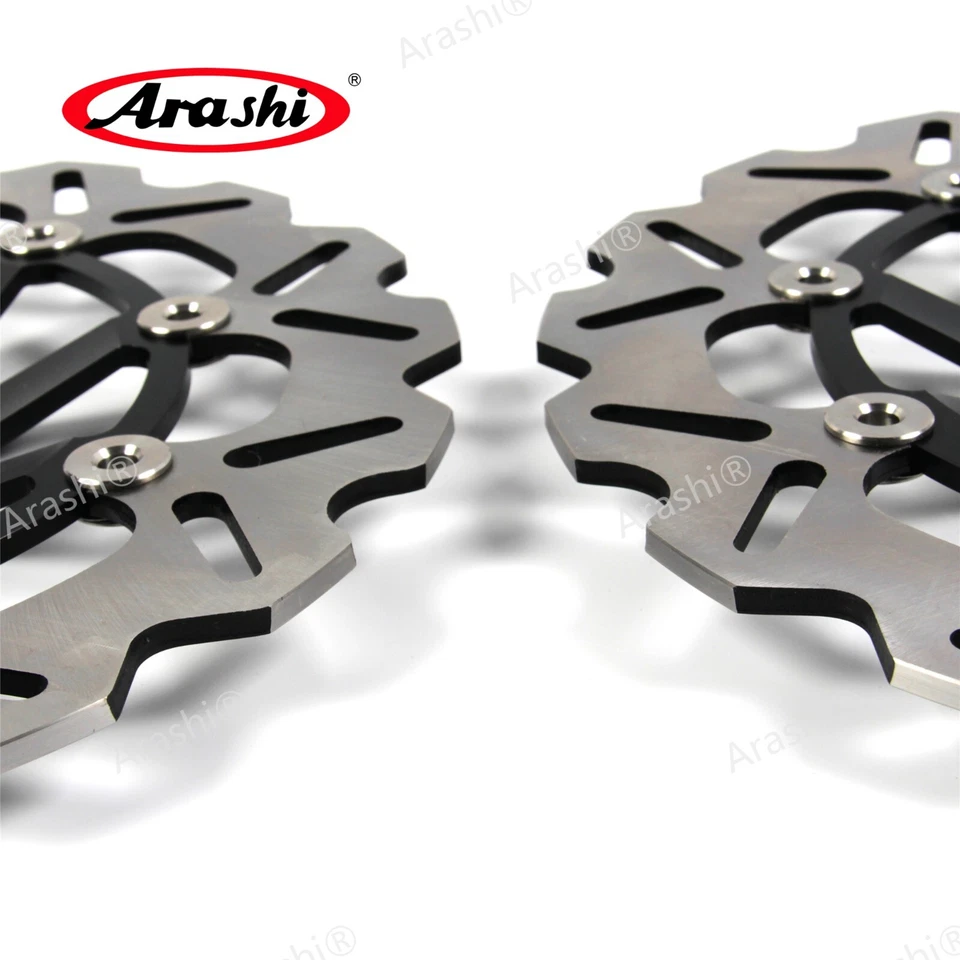 Rotor de disco de freno delantero Arashi para Honda CBR1100XX Super Blackbird 1997 1998 Foto 3 de 4