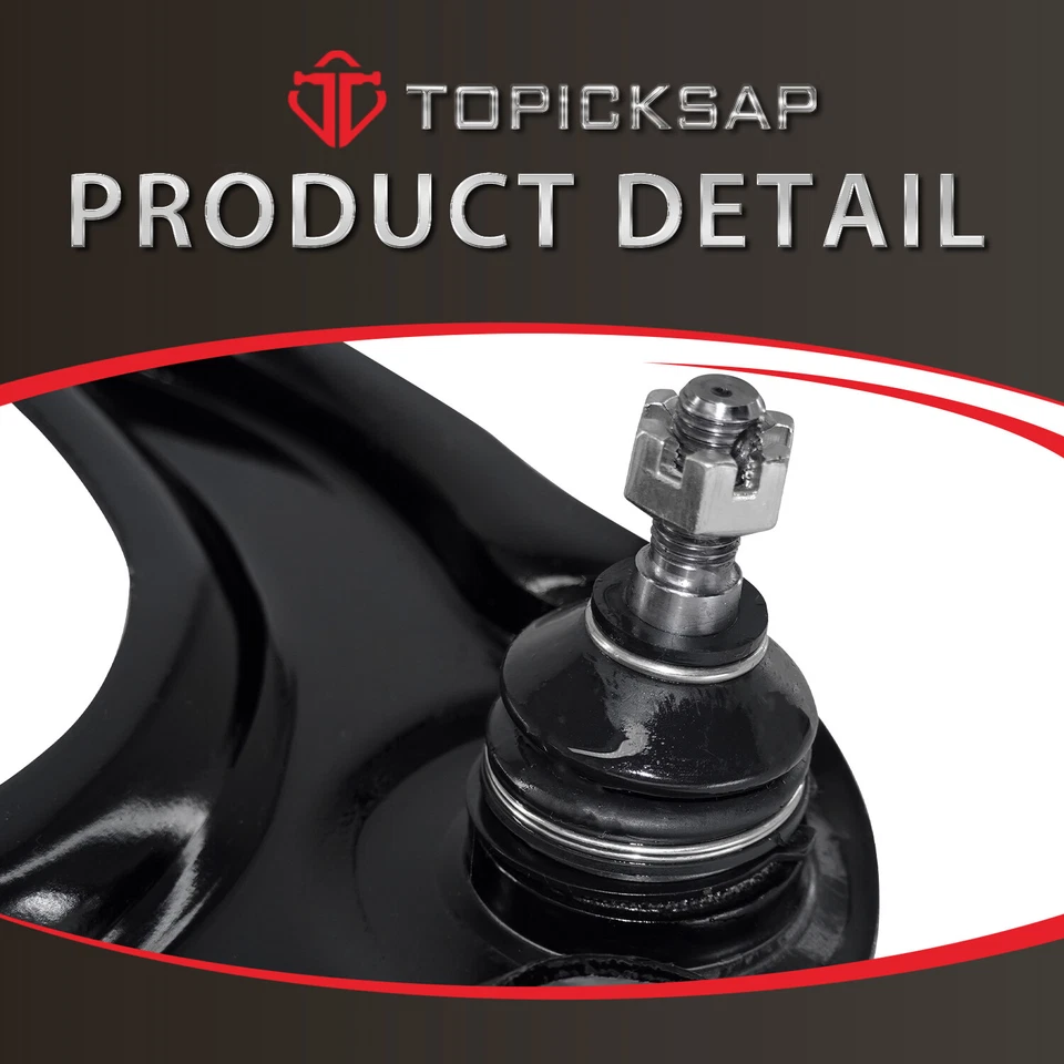 Front Upper lower control arm kit sway bar for 03-07 Honda 2.4L Accord Acura TSX - Image 4 of 4