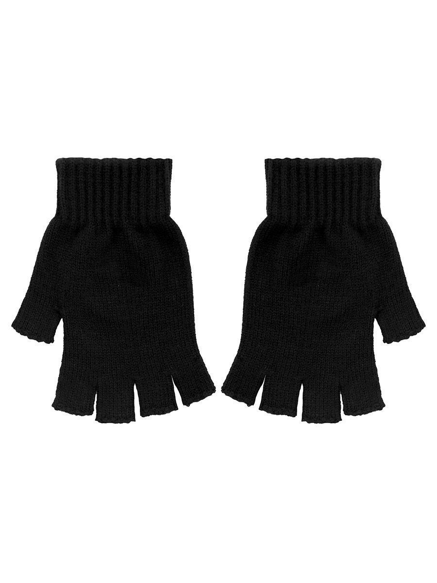 Guns N' Roses GNR Logo & Pistols Fingerless Black