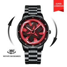 Babusar Naruto Sasuke - Spinning - Car Rim Watch