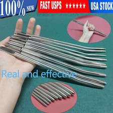 Male 4-12mm Dilator Sounding Stainless Steel Long Insert Plug Dilator Rod BDSM