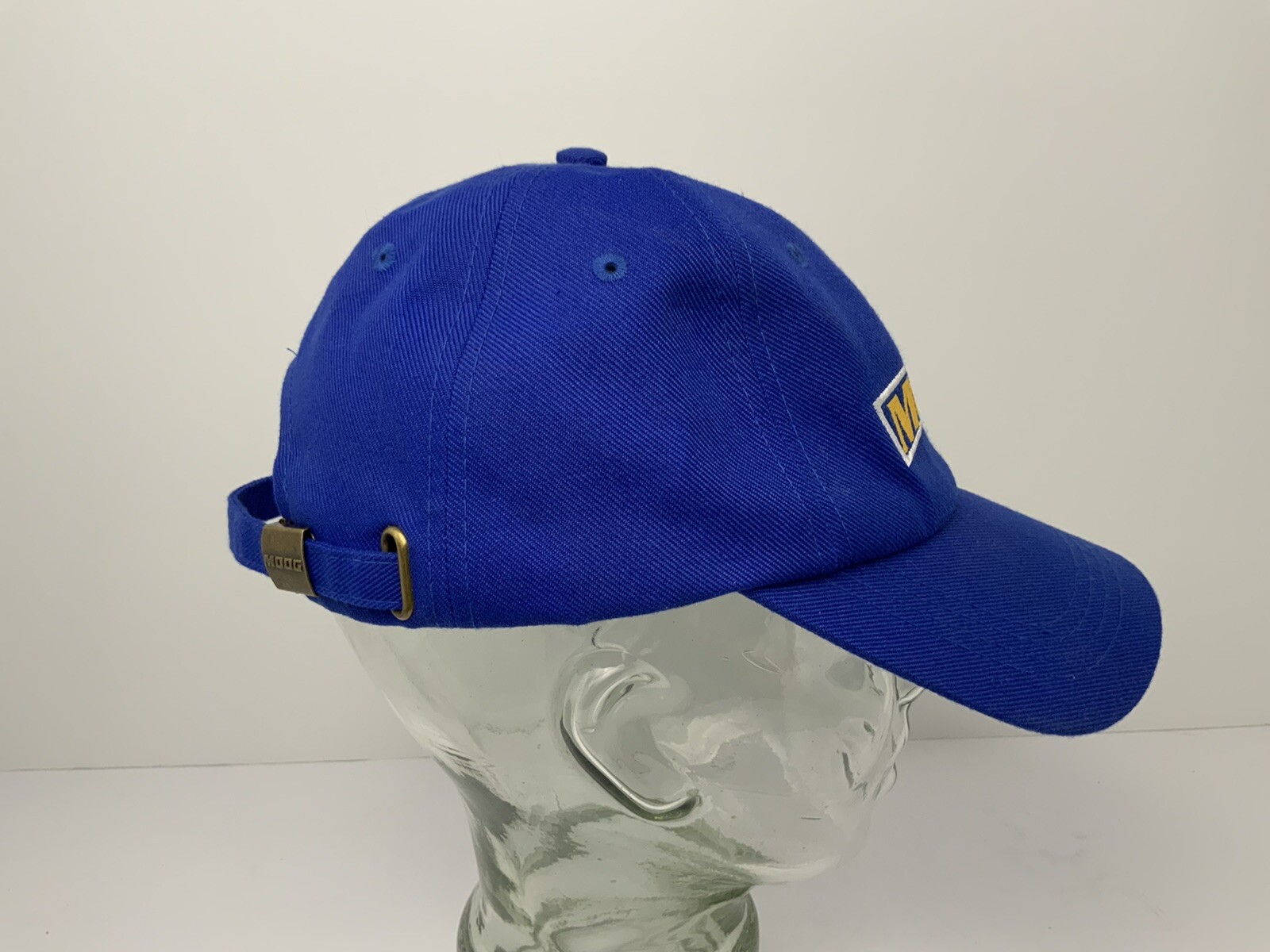 Moog Baseball Hat Blue Strapback Cap Embroidered … - image 3