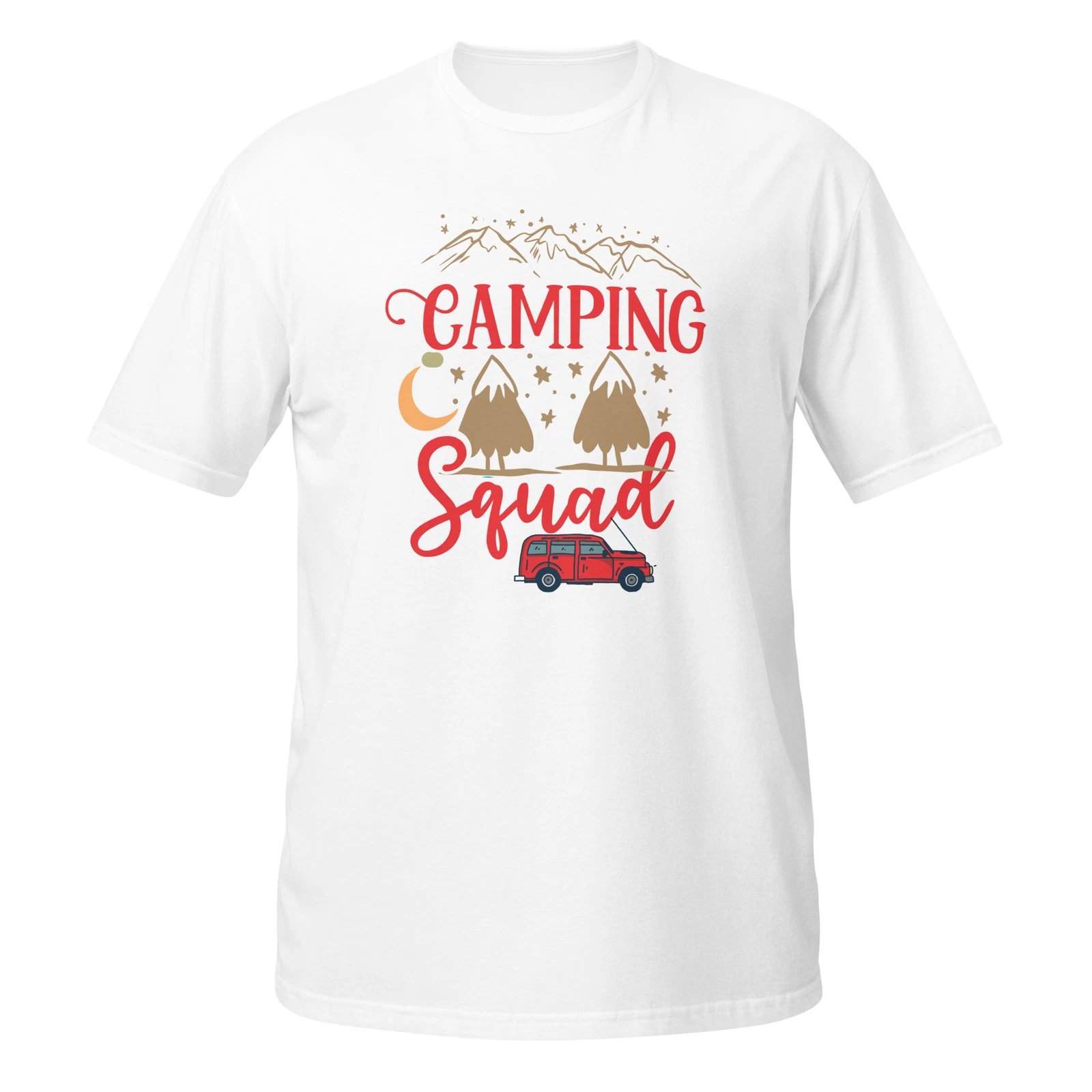 Camping Unisex T-Shirt, Hiking Nature Travel Outdoors Adventure Backpacking
Opens in a new window or