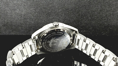 Wenger Swiss 7297X/T Date Silver Tone Stainless Steel Luminous