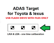 Toyota & Lexus ADAS one time calibration targ...