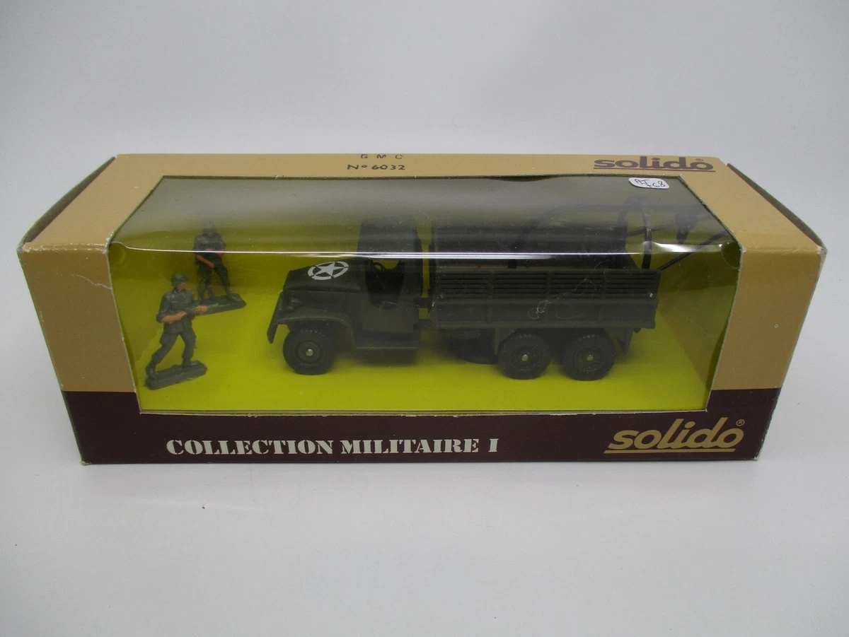 Miniature Militaire Solido 1/50 - GMC Maxson Tourelle 4 Affûts - 1944 - France