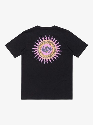QUIKSILVER - Boys EV Beach Blast T-Shirt (8-16 Yrs) - Black - Casual Tee - Picture 2 of 2