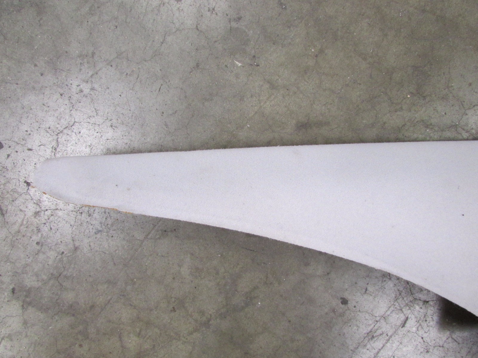 Maserati Quattroporte, LH, Left, C-Pillar Trim Panel, Grey, Used, P/N 981358003