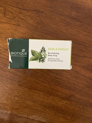 Biotique basil and parsley soap 150g×10 Amazon.com : Biotique Bio Basil and Parsley Body