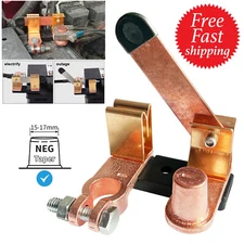 Heavy Duty Car Battery Disconnect Knife Blade Shut Cut Off Switch Top Side Post