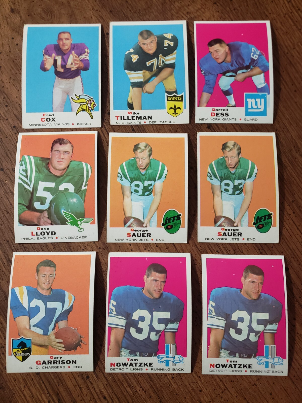 1969 TOPPS FOOTBALL YOU PICK # 17 - #262 ****FREESHIPPING**** | eBay