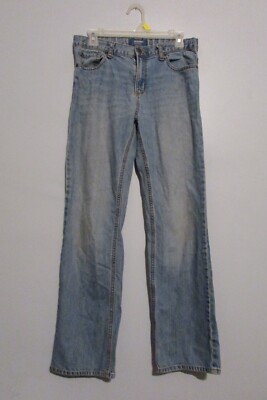 Short En Jean Délavé Old Navy Pour Garçon - Taille 16 Regular - Bleu Clair - Occasion Très Bon état