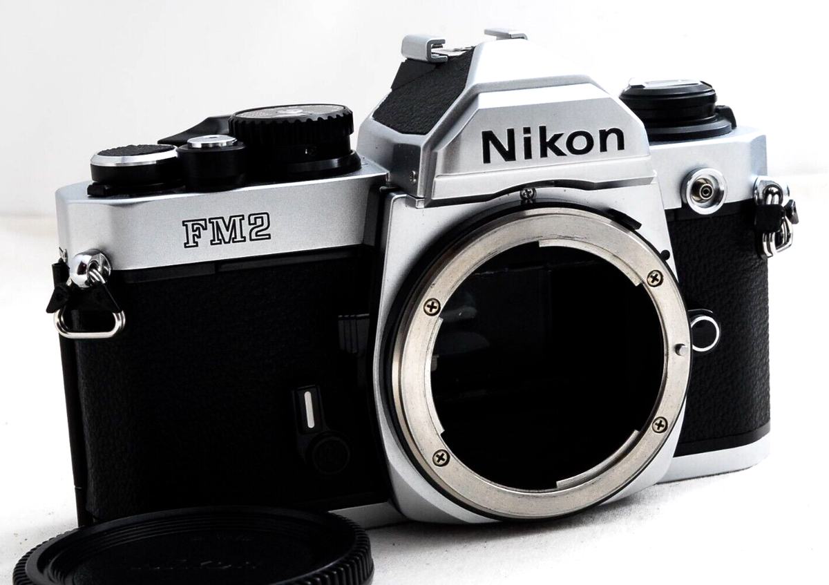 NIKON NEW FM2 Silver 35mm SLR Film Camera Body Only from
