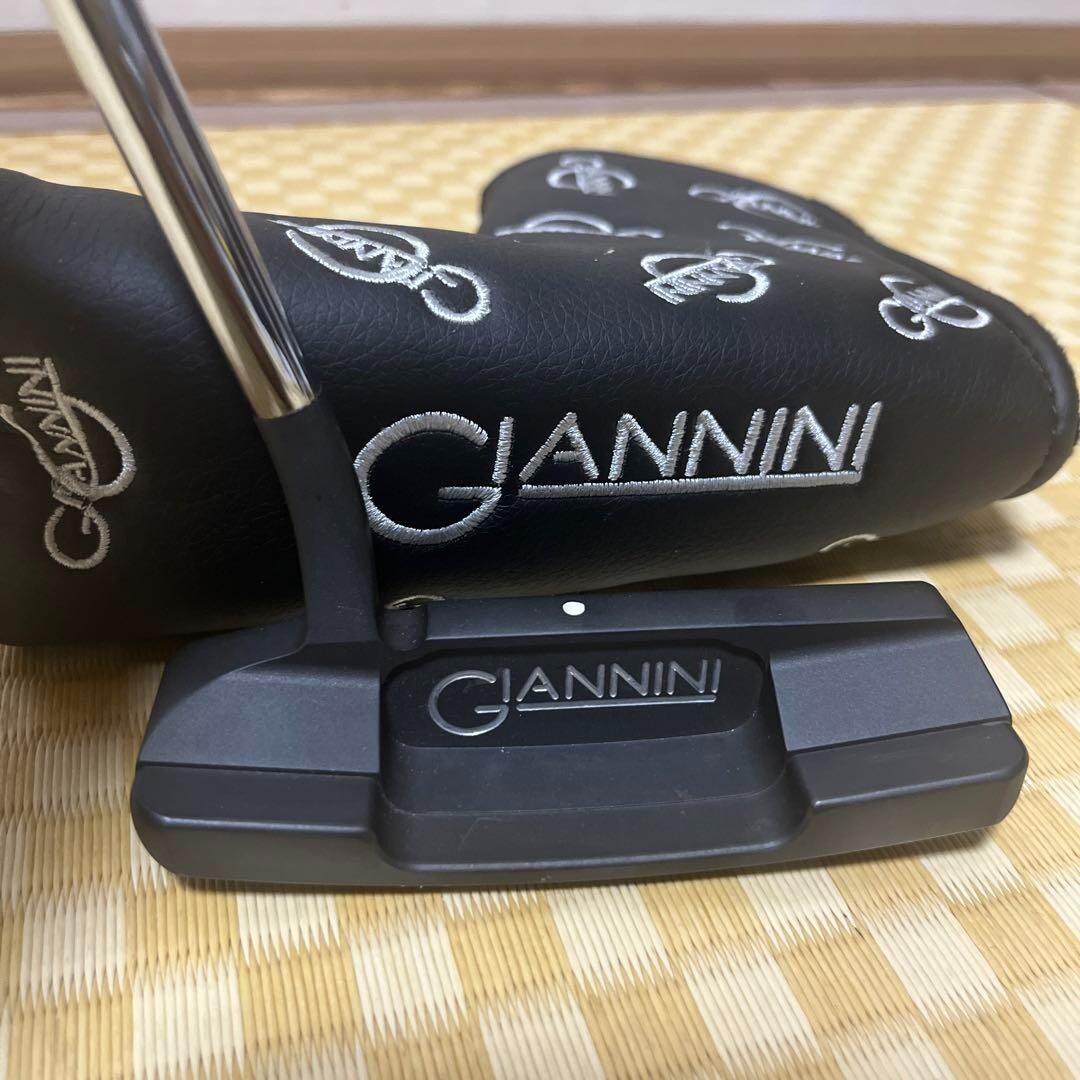 KENNY GIANNINI LEGACY 3 Golf Putter Black 34in with Head Cover 
