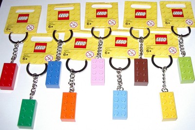 lego block keychain