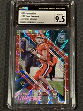 2021 Donruss Elite - Trevor Lawrence - #101 Aspirations Shimmer - CSG 9.5 - RC