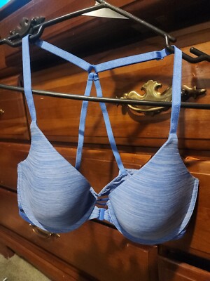 victoria secret bra 32c razor back/semi denim