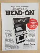 Pulsar Arcade Machine Flyer Original Magazine Pull Out Ad