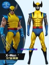 Movie X-Men '97 Wolverine Cosplay Costume Jumpsuit Bodysuit Halloween Cos Suit