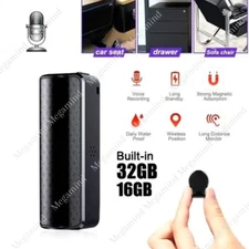 16/32GB Spy Digital Voice Activated Recorder Mini Hidden Audio Recording Device