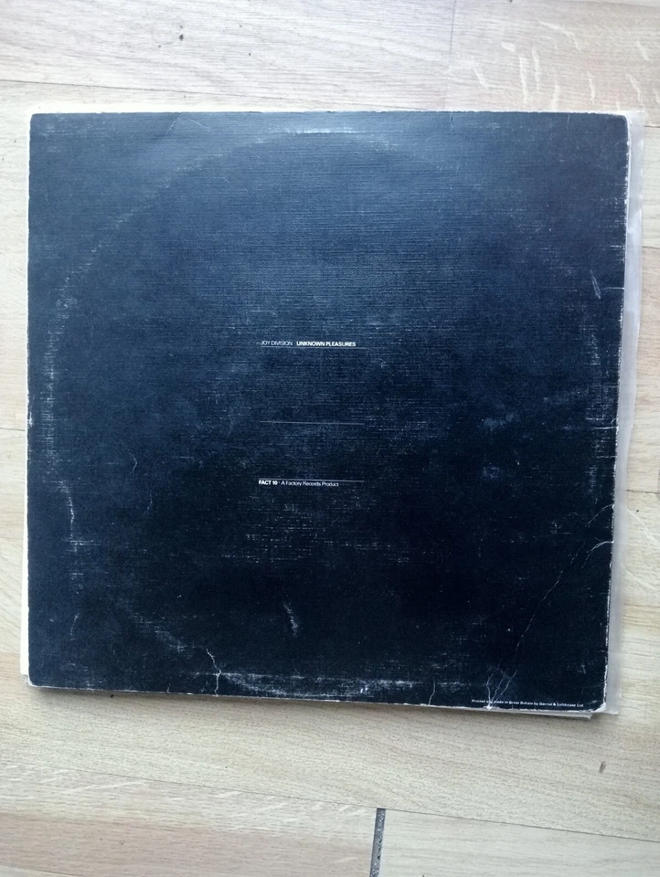 Joy Division Unknown Pleasures · Lp · 1981, foto 2 de 2
