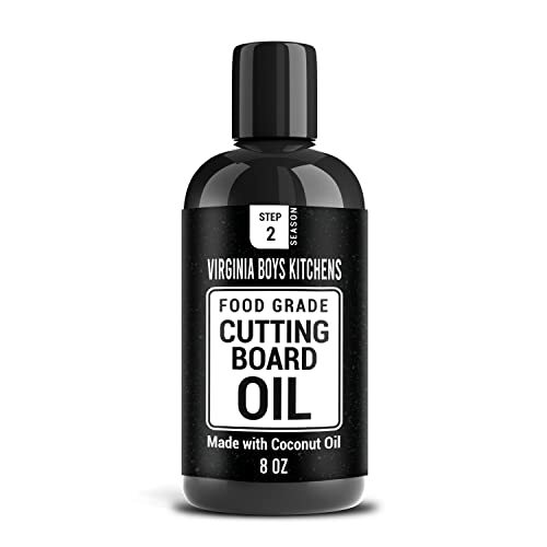 Butcher Block Oil, Wood Seasoning for Kitchen, Countertops, Cutting Boards, 8 oz