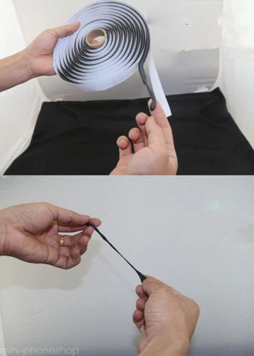 1 Roll Car Butyl Tape Rubber Glue Headlight Sealant Retrofit Reseal Door VAN 4M - Image 4 of 4