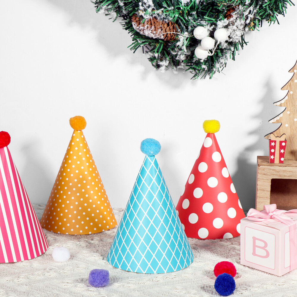 11PCS Cake Hat Costume Outfit Party Hats Adults Cake Birthday Party