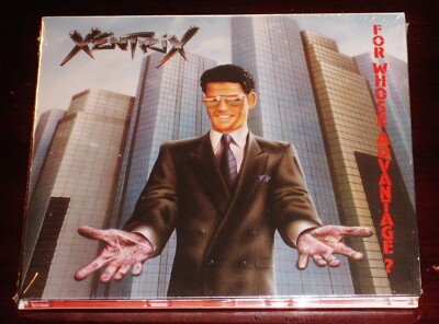 Xentrix: For Whose Advantage? CD 2022 Reissue Dissonance Prods. UK Digipak NEW