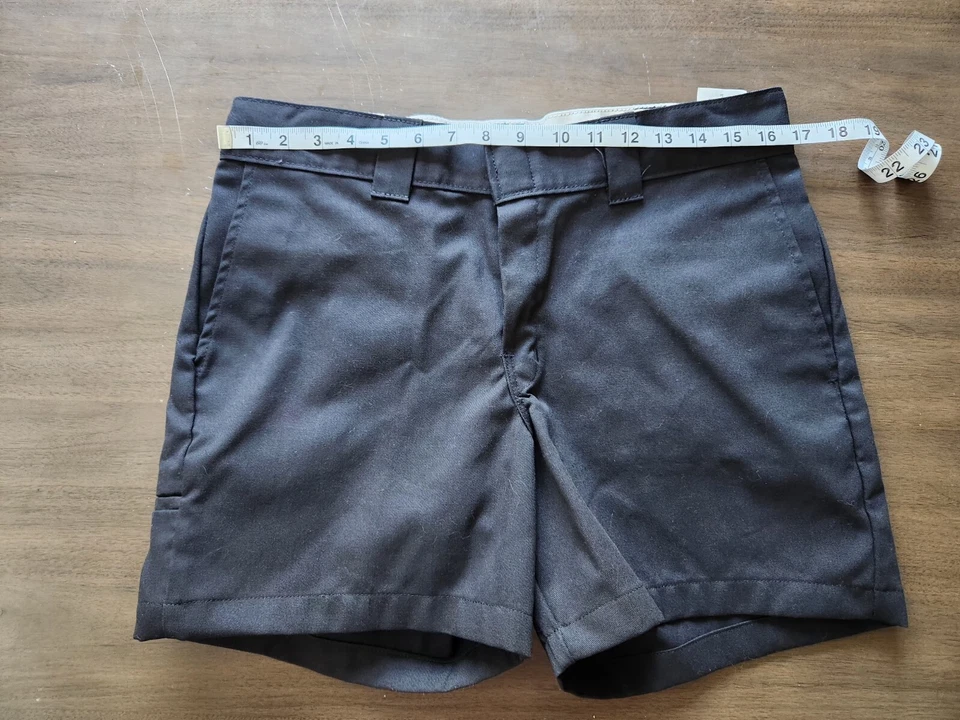 Pantalones Cortos Dickies Flex Mujer Trabajo Carga Slim Fit Tiro Alto 5' Entrepierna Talla 34 Foto 3 de 4