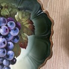 Set of 3 Zeh Scherzer & Co. Z. S. & Co Bavaria Grapes 9”Cabinet Plate gold VTG  — photo 4