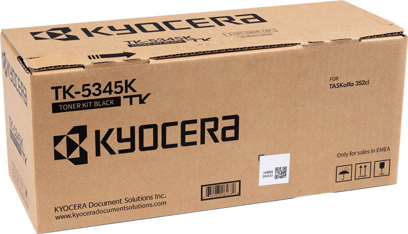 Toner Kyocera TK-5345K noir 1T02ZL0NL0 cartouche laser pour imprimante de bureau