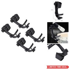 Adjustable Drum Microphone Clip Mount 4 Pack Shockproof Mic Holder Clamp Set