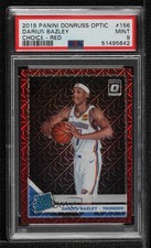 2019 Donruss Optic Rated Rookie Choice Red Prizm 50/88 Darius Bazley PSA 9 5xx