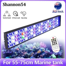 60W Full spectrum Marine Saltwater Fish Tank Aquarium LED Light Coral Reef Lamp