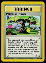 Pokemon March 102/111 Neo Genesis Common Trainer