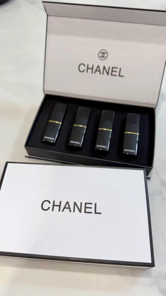 Chanel Rouge Allure Mini Lápiz Labial Set 4 Tonos Rojo Intenso Foto 3 de 4