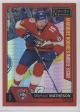 2016 O-Pee-Chee Platinum Marquee Rookies Red Prism 119/199 Michael Matheson 05ld