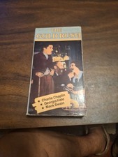 The Gold Rush Charlie Chaplin Geogia Hale Mack Swain VHS Video Treasures Rare