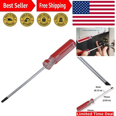 Ergonomic T10 Torx Magnetic Screwdriver - Chrome Vanadium Steel for Durability