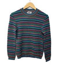MISSONI SPORT - Gray Beige Green Multi Women's Sweater