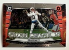 2025 Panini Optic Donruss Drake Maye Chain Reaction Insert #9 New England Pats