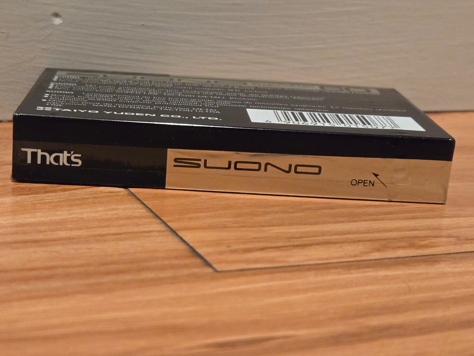 That's SUONO 60 Min Type IV Metal Blank Audio Cassette Tape NOS Taiyo Yuden RARE