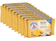Voortman Bakery Vanilla Wafers, Mega Size, 5.17 oz, Case of 9